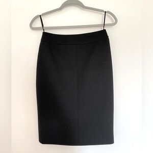 Vintage Chanel Black Knee-Length Pencil Skirt size EU 34